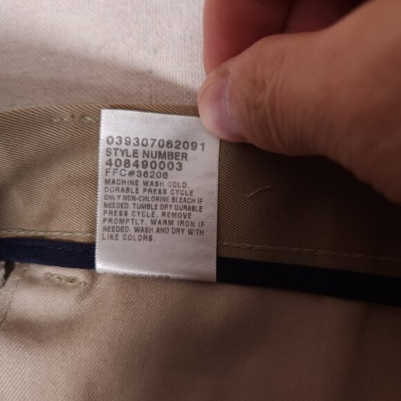 Dockers Classic Fit Signature Khaki Pants Mens 34 x 32 Comfort Pleated - Picture 14 of 15